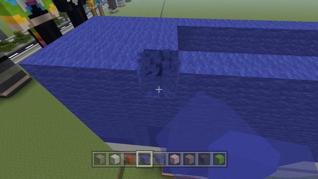 Sonic Skin Pixel art Minecraft Tutorial / Como hacer Estatua Sonic Pixel Art смотреть онлайн