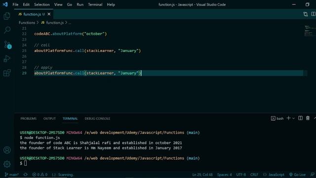 Javascript Call Apply Bind In Bangla Tutorial [ Advanced Topic ]