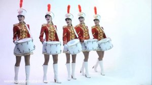 Шоу-балет "ША НУАР "(г.Астрахань) - световое шоу барабанщиц "Гусары"