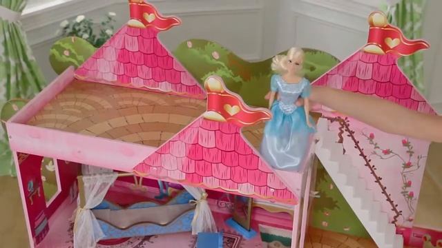 Кукольный замок - Книга Сказок KidKraft Storybook Mansion Dollhouse смотреть онлайн