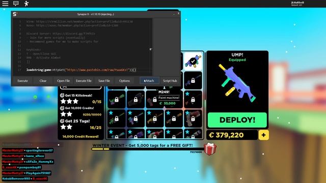 DARK MATTER GUN FOR FREE! (SAVE 30,000 ROBUX!) BIG PAINTBALL ROBLOX смотреть онлайн