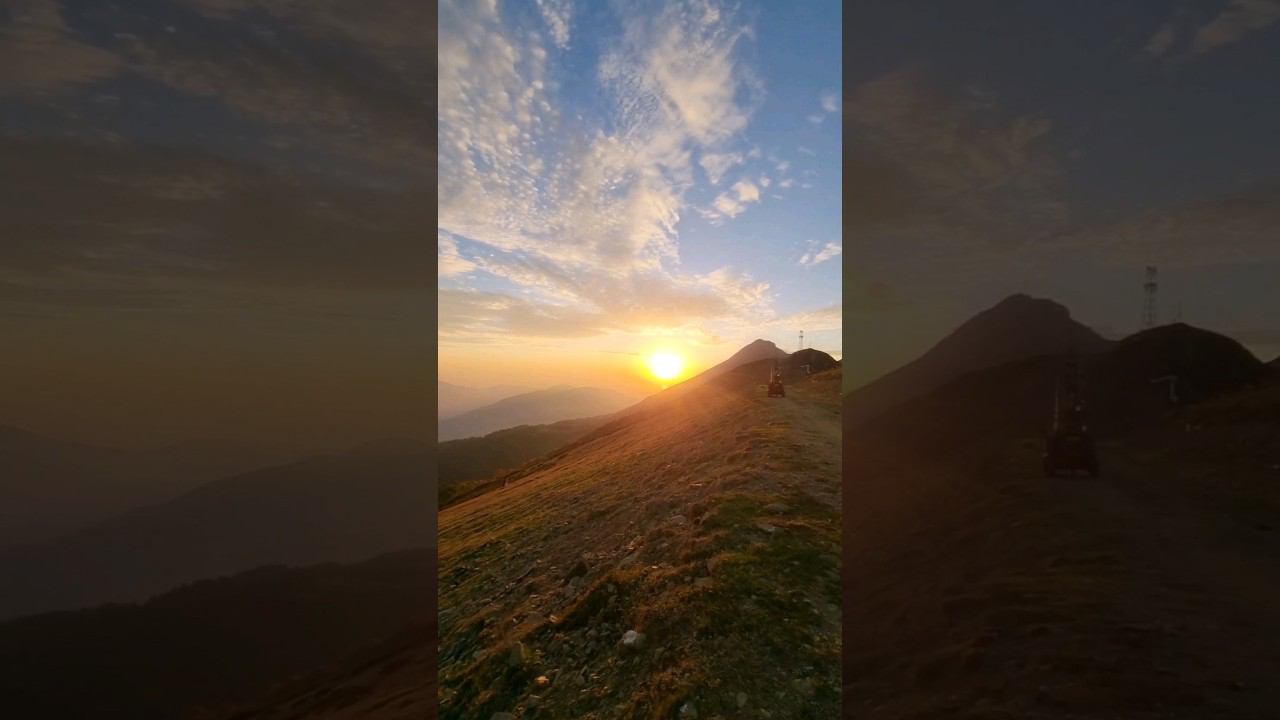 Одни в горах Красной Поляны.