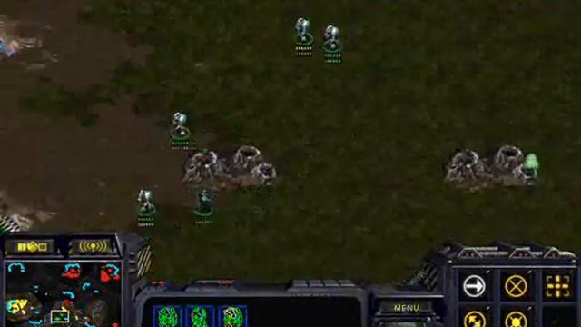 StarCraft Brood War [FPVOD] Strelok Органичная ядерка TvP смотреть онлайн