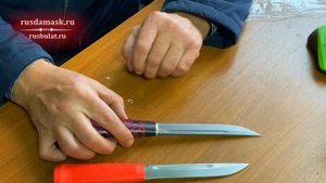 Финка 043 ручной работы от компании "Русский булат"