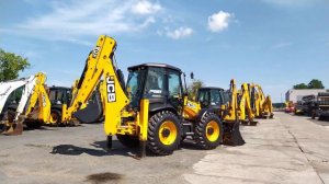 JCB 4CX 2017R 9549 tel. +48 575 316 333 backhoe loader koparko ładowarka