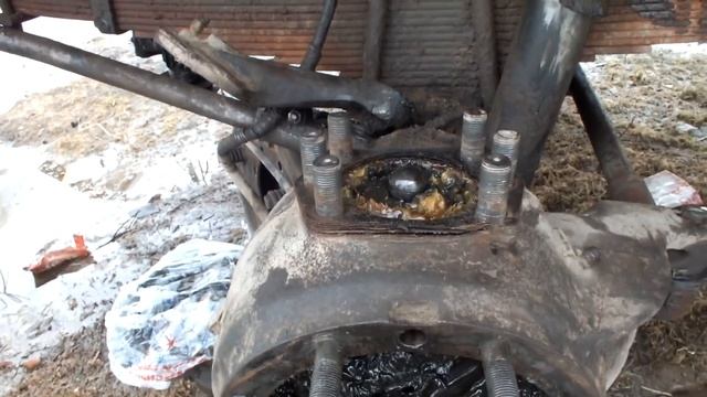 Урал Лесовоз Ремонт шкворня нового образца смотреть онлайн