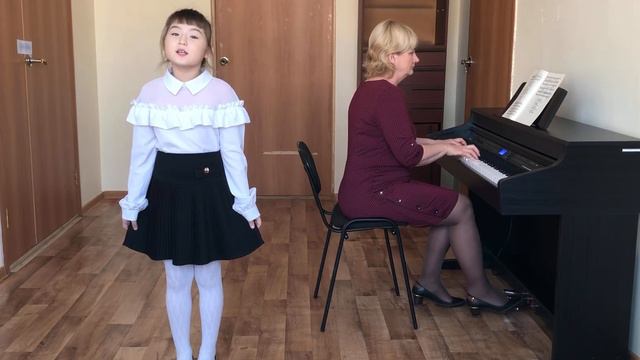 Арзыкулова Линара,  Муз  Г  Струве, сл  В  Викторова   Весёлая песенка