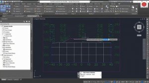 Cross Section Draw in AutoCAD Civil 3D.