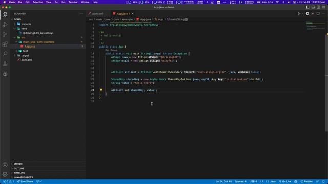 ESP32 / atPlatform Step 6 - Sending Data (Java & ESP32) смотреть онлайн