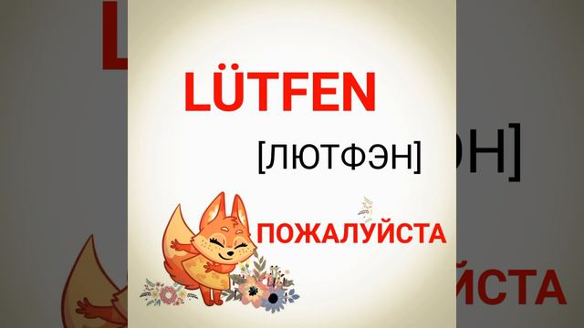 ПОЖАЛУЙСТА ПО-ТУРЕЦКИ! ВСЕГО ЗА 30 СЕКУНД вы узнаете НЕСКОЛЬКО фраз вежливости в ТУРЦИИ