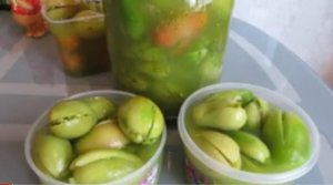 Закуска из зеленых помидоров ОСТРЫЕ!