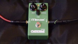 Maxon OD808 Overdrive pedal