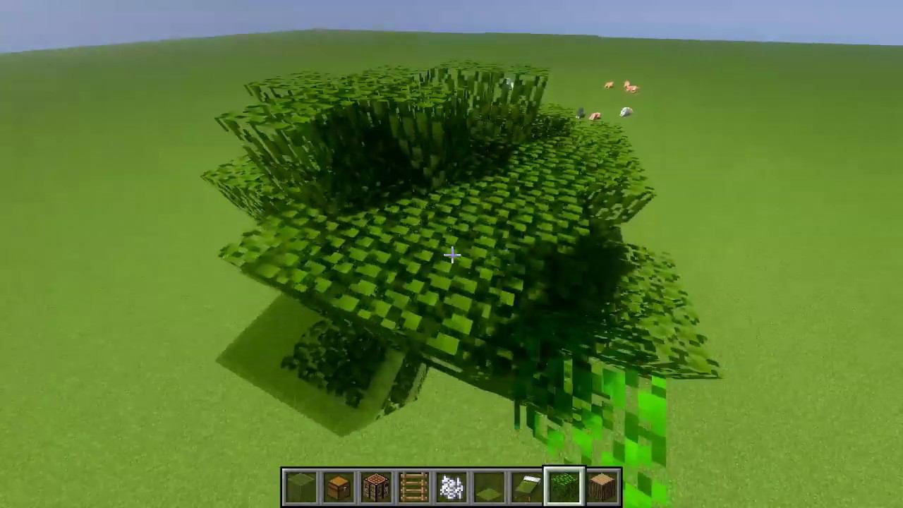 Дом в дереве в майнкрафте. (Minecraft: house on the three) смотреть онлайн