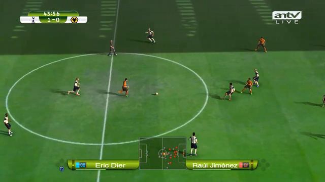 PES2009 PC Version Patch 2021~2022 (TOTTENHAM vs WOLVERHAMPTON)