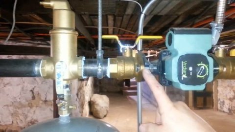 Buderus G115WS-3 with European style radiators and Viridian pump