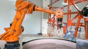 Использование робота GSK RB50 для изготовления песчаных форм для литья