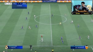 Modo Carrera Valencia FC FIFA 22. Cap 14: Final de Champions vs Real Madrid.