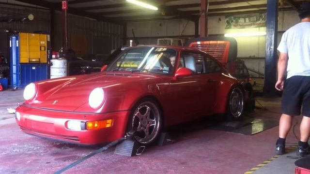 Porsche 964 turbo dyno смотреть онлайн
