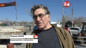 ДОРОЖНИКИ ДОСТАЛИ РЕЗЕРВНЫЙ «ХОЛОДНЫЙ АСФАЛЬТ»