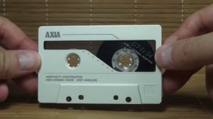 аудиокассета AXIA GT-Ix. #audiocassette #axia