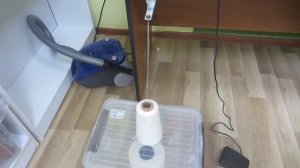 Как перемотать пряжу в несколько сложений на моталке