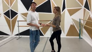 САЛЬСА Урок 3 Связка с Поворотом, Олег Логинов и Ксения Титова