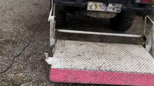 аппарель на toyota Дюна 4wd Снял видео работы аппарели по прозьбе зрителей