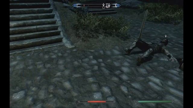 Skyrim - Баг (не бей лежачего) смотреть онлайн
