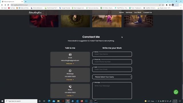 Django Photo Editing website Application | Bootstrap