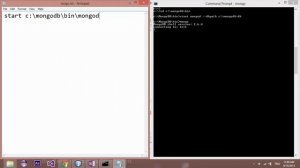 run mongodb using batch file and cmd  easy