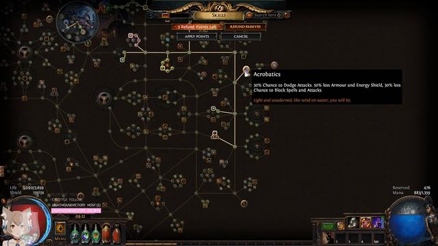 Path of Exile 3.1 Cane of Unravelling MoM Dark Pact Build (Progression) | Abyss League смотреть онлайн