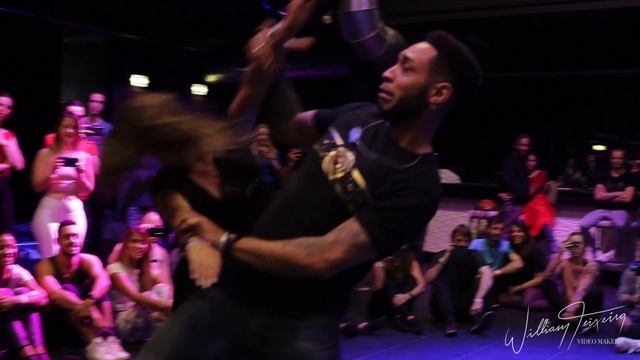 Brazilian Zouk Improvisation by William and Paloma at Dutch Zouk Congress 2021 смотреть онлайн