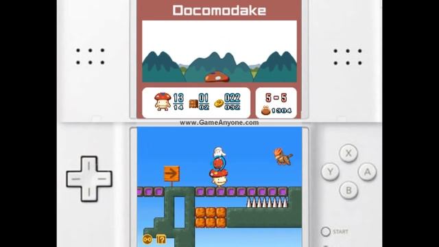 Boing! Docomodake DS Walkthrough - Stage 5-5 смотреть онлайн