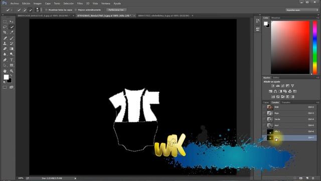 Adobe Photoshop CC 2014, Como guardar selecciones con canal alfa, Curso avanzado español cap 4 смотреть онлайн