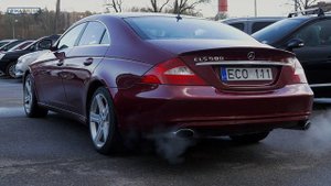 2006 Mercedes-Benz CLS coupe (C219) CLS 500 (306 Hp) Pure Exhaust Sound