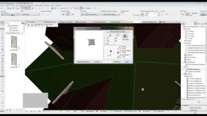 ARCHICAD project home lessons 14. ( Подрезка крыши. Ручная.Продолжение)