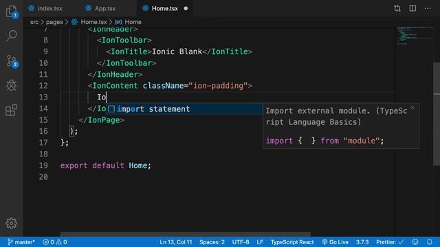 Ionic + React + Firebase #4: Hello World смотреть онлайн