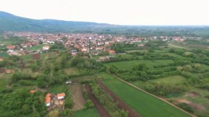 Šetonje and surrounding, a village in Serbia (Parrot Bebop flight)