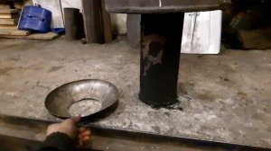 Вода в печь на отработке с наддувом