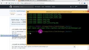 Tutorial git bashe upload Repo Github