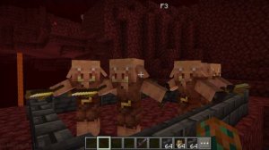 Как заставить Пиглинов танцевать ? | Ананас Bedrock | Лайфхаки(команды)