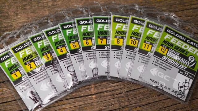 Крючки GOLDEN CATCH FEEDER SPECIALIST. Серия надёжных крючков для разных условий. смотреть онлайн