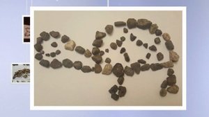 Поделки из камней 1 Д класс