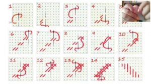 Обережный браслет со славянской вышивкой, мастер класс