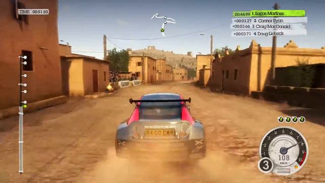 Colin McRae DiRT 2 - Ait Benhaddou, Morocco - Colin McRae R4 смотреть онлайн