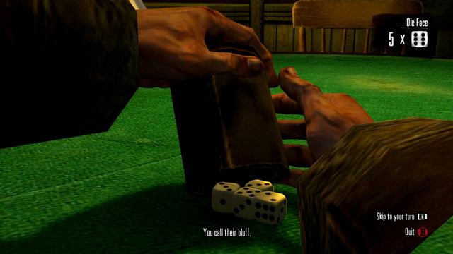 Red Dead Redemption - dead mans dice (test recording) смотреть онлайн