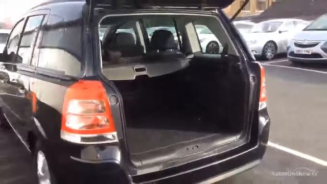 VAUXHALL ZAFIRA EXCLUSIV CDTI ECOFLEX BLACK 2013 смотреть онлайн