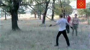 "Голубец". Драка ногами РБМ. Саратов 2010.