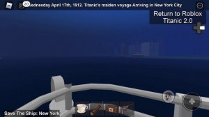 SAVING THE TITANIC | Roblox Titanic Save The Ship: New York
