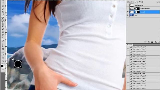 Работа дизайнеров онлайн - замена фона.mpg смотреть онлайн